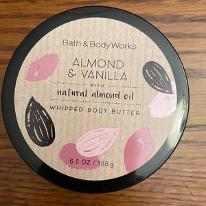 Almond & vanilla body butter